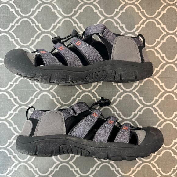 KEEN Newport H2 Water Hiking Trail Sandals Men's 6 Womens 7.5 Waterproof Gray - Picture 6 of 12